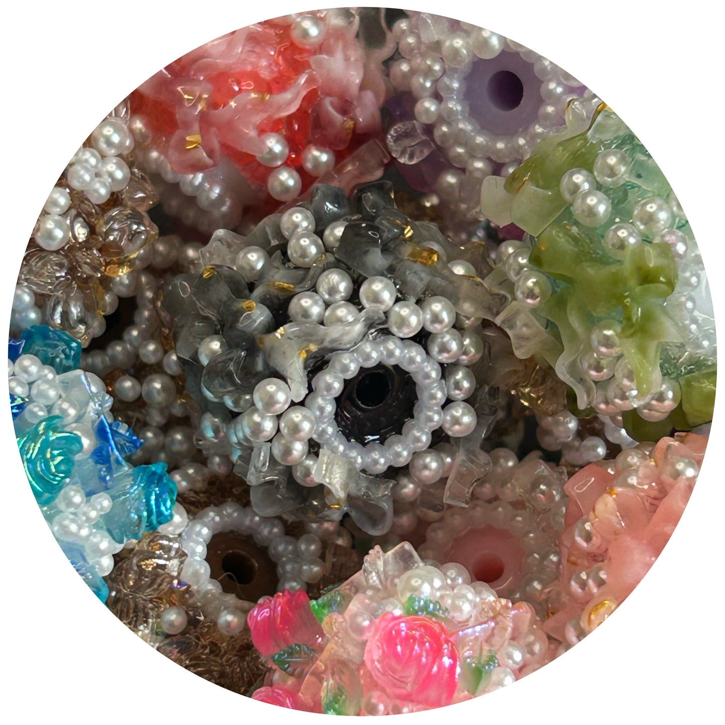 Pearl Bow/ Pearl Flower Beads