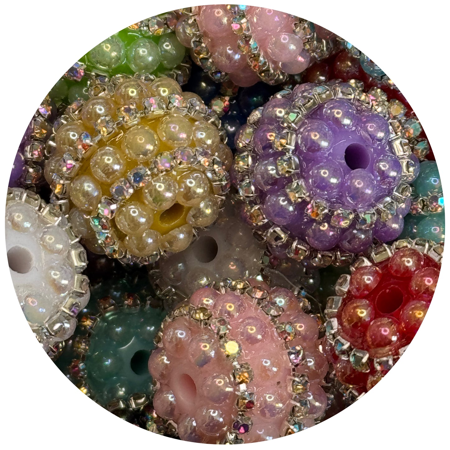 20mm Rhinestone Beads