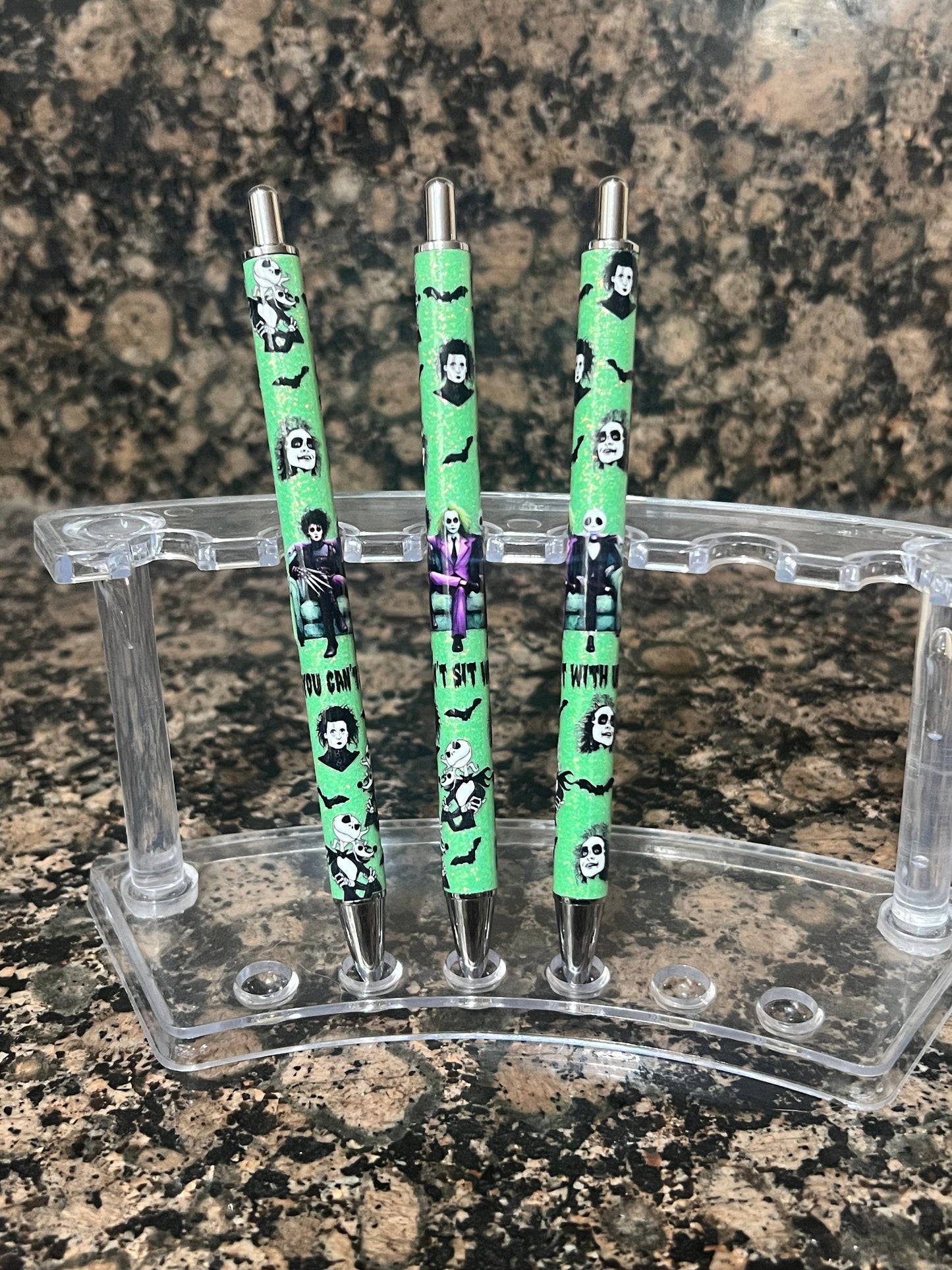 UV DTF Spooky Horror You Can’t Sit With Us Pen