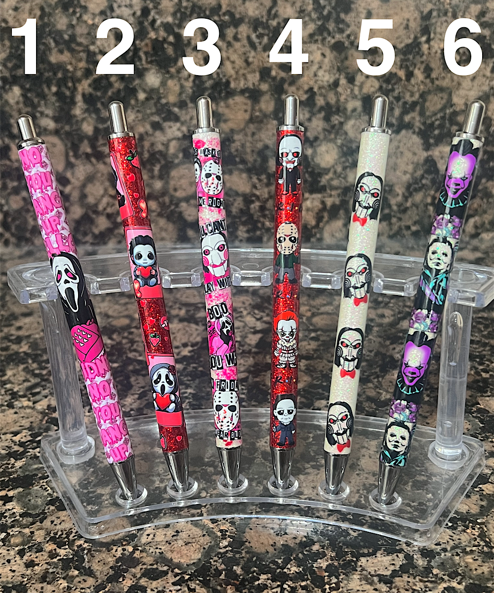 UV DTF Spooky Horror Pens