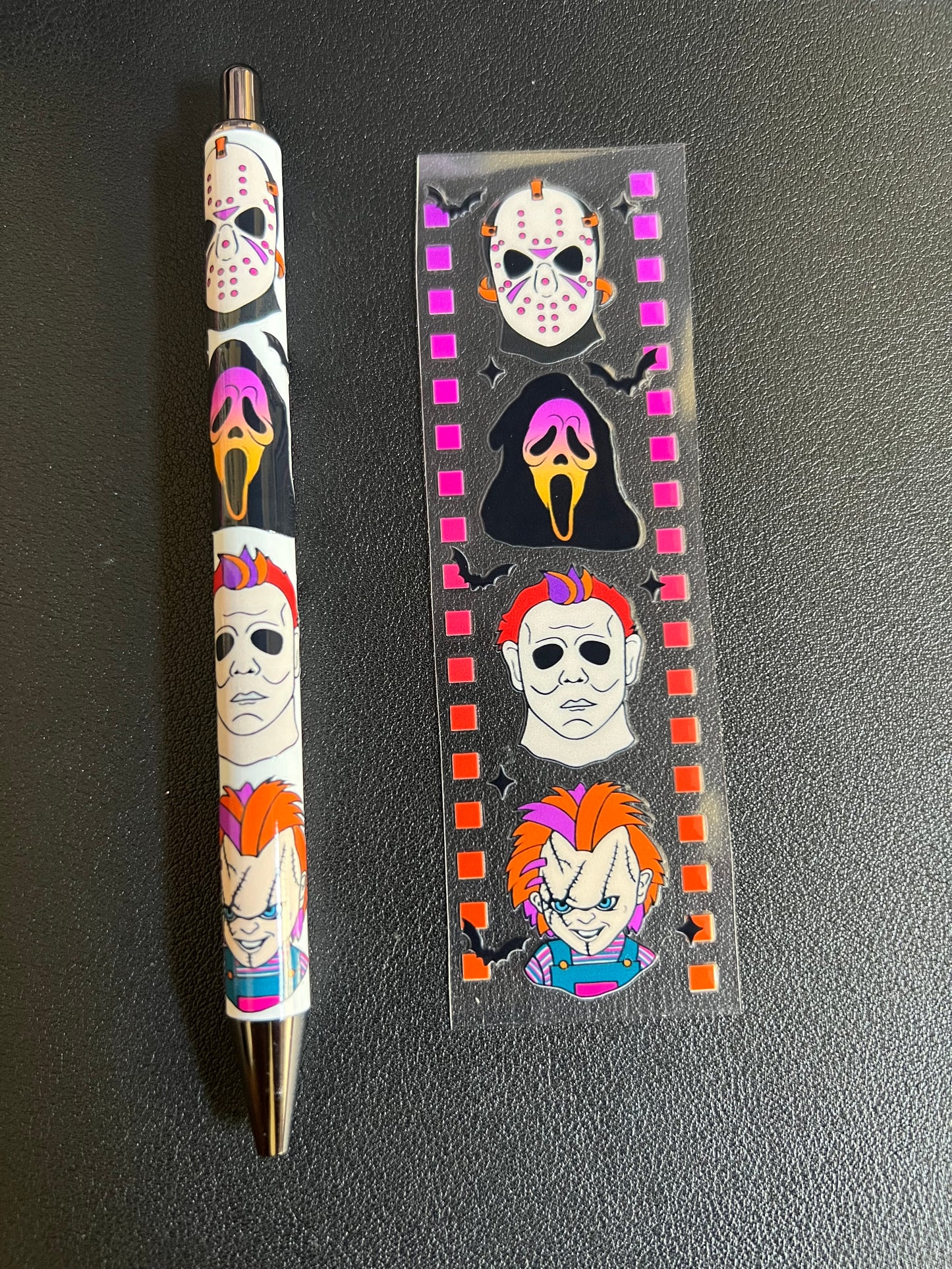 UV DTF Spooky Horror Pens