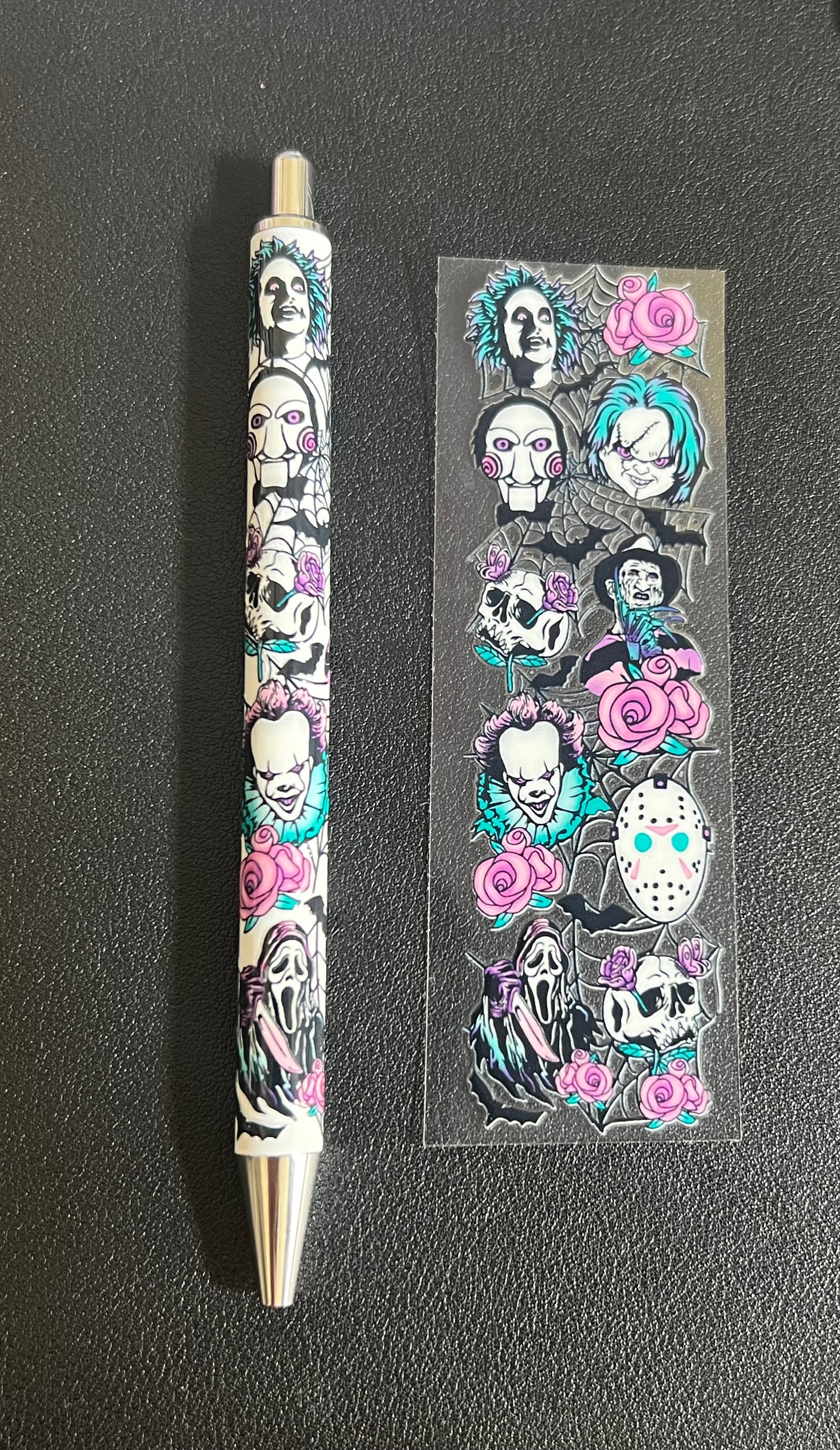 UV DTF Spooky Horror Pens