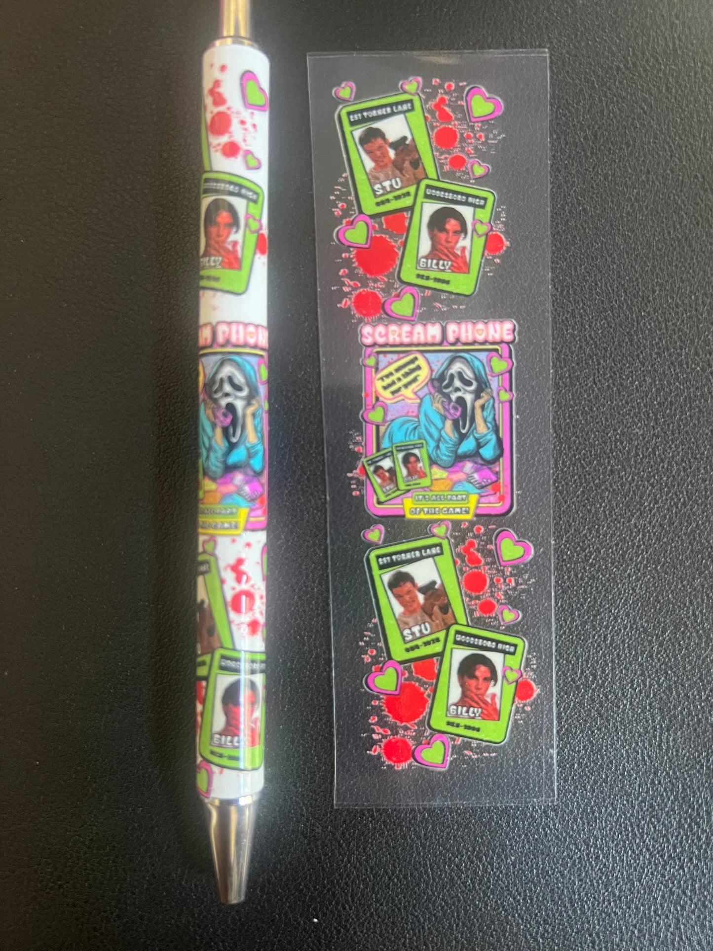 UV DTF Spooky Horror Pens