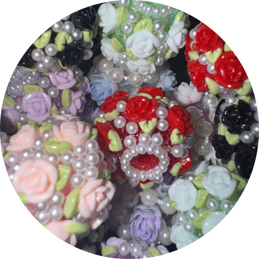 Rose Flower Beads
