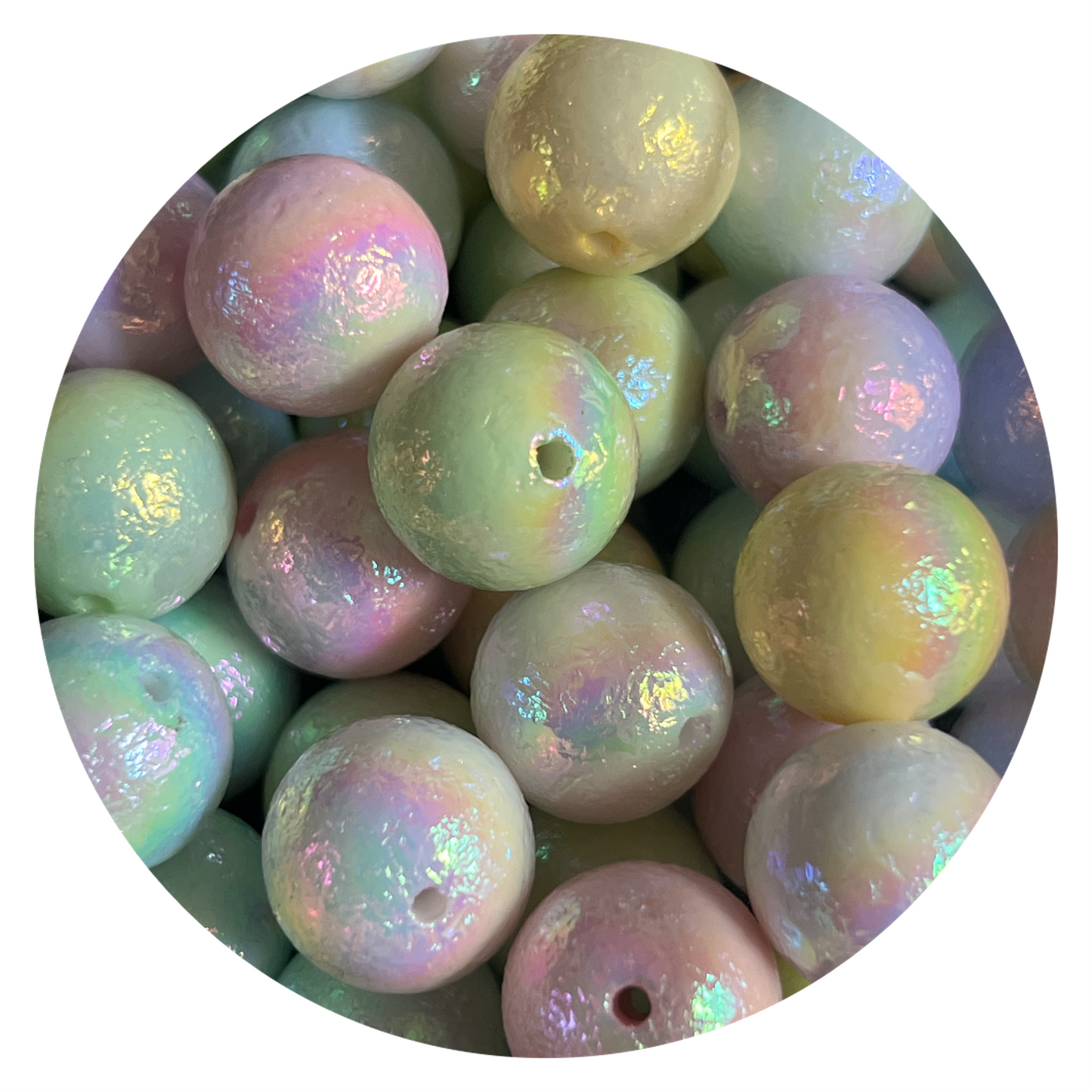 Pastel 16mm Beads