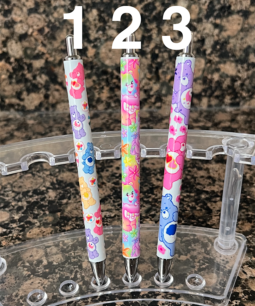 UV DTF Bear Pens