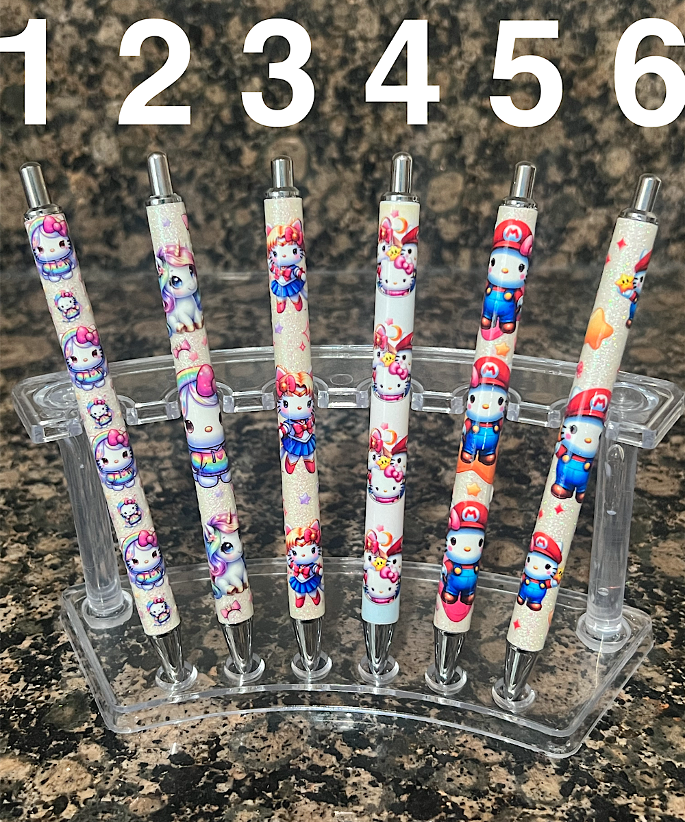 UV DTF White Cat Pens