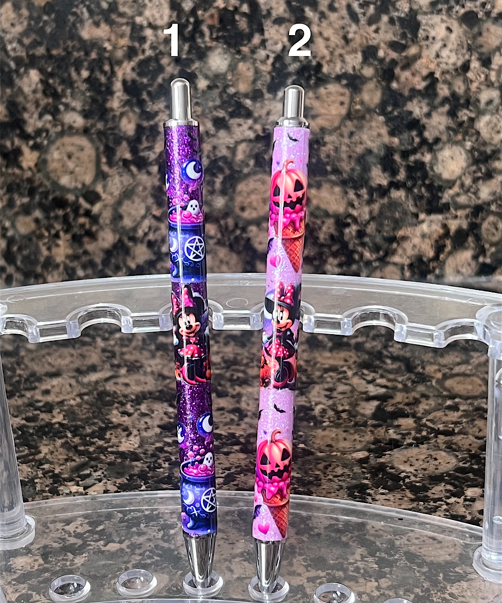 UV DTF Halloween Mouse Pens