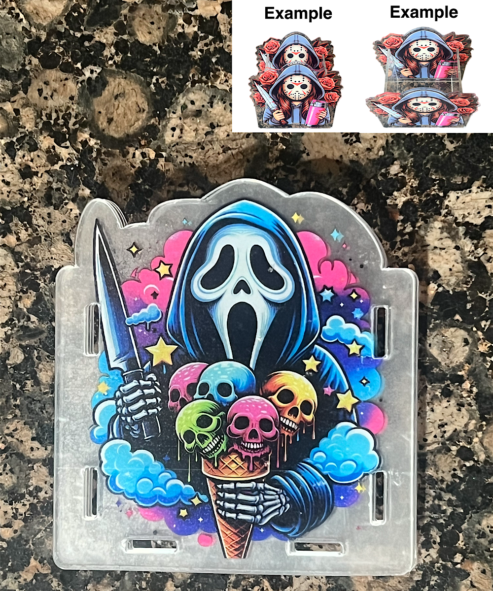 Spooky Horror Ice Cream Pen Holder