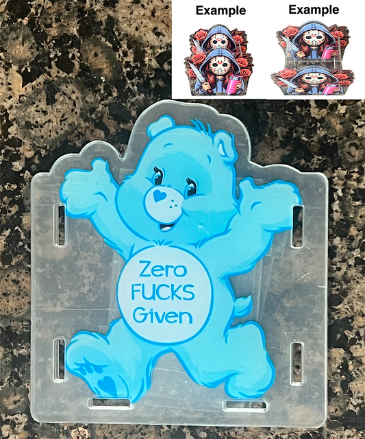 Swear Bear Zero F’s Given Pen Holder