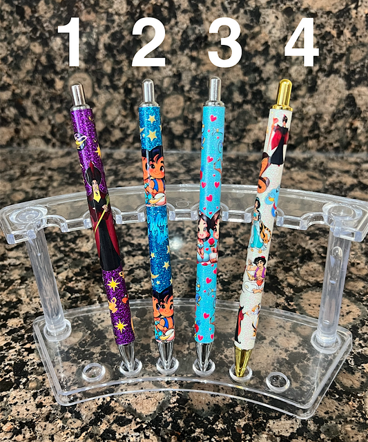 UV DTF Girl Crew A Whole New World Pens