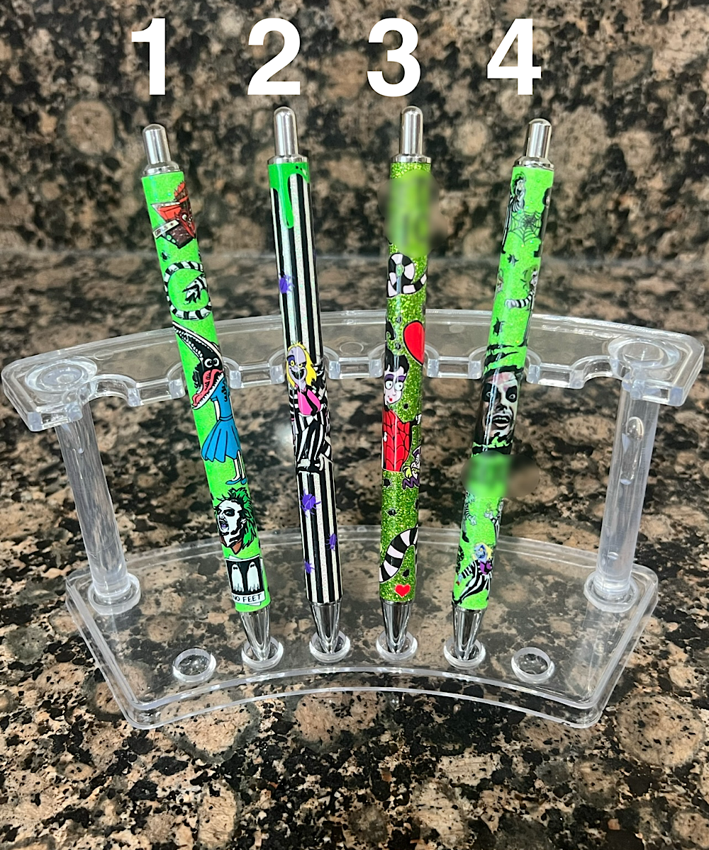 UV DTF Striped Suit Pens