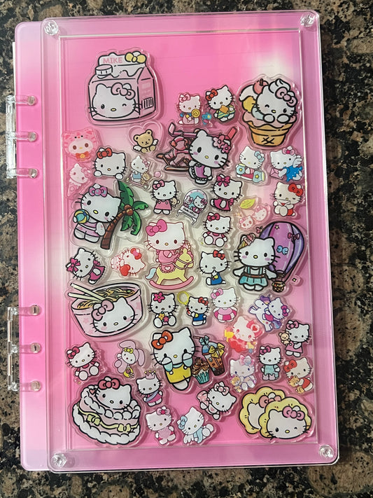White Cat Large Shaker Notebooks