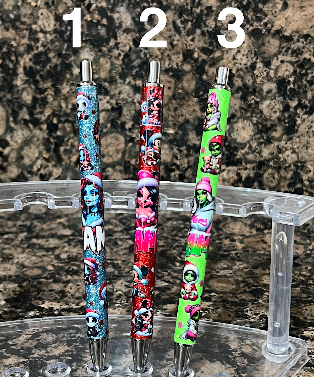 UV DTF Christmas Mama Pens