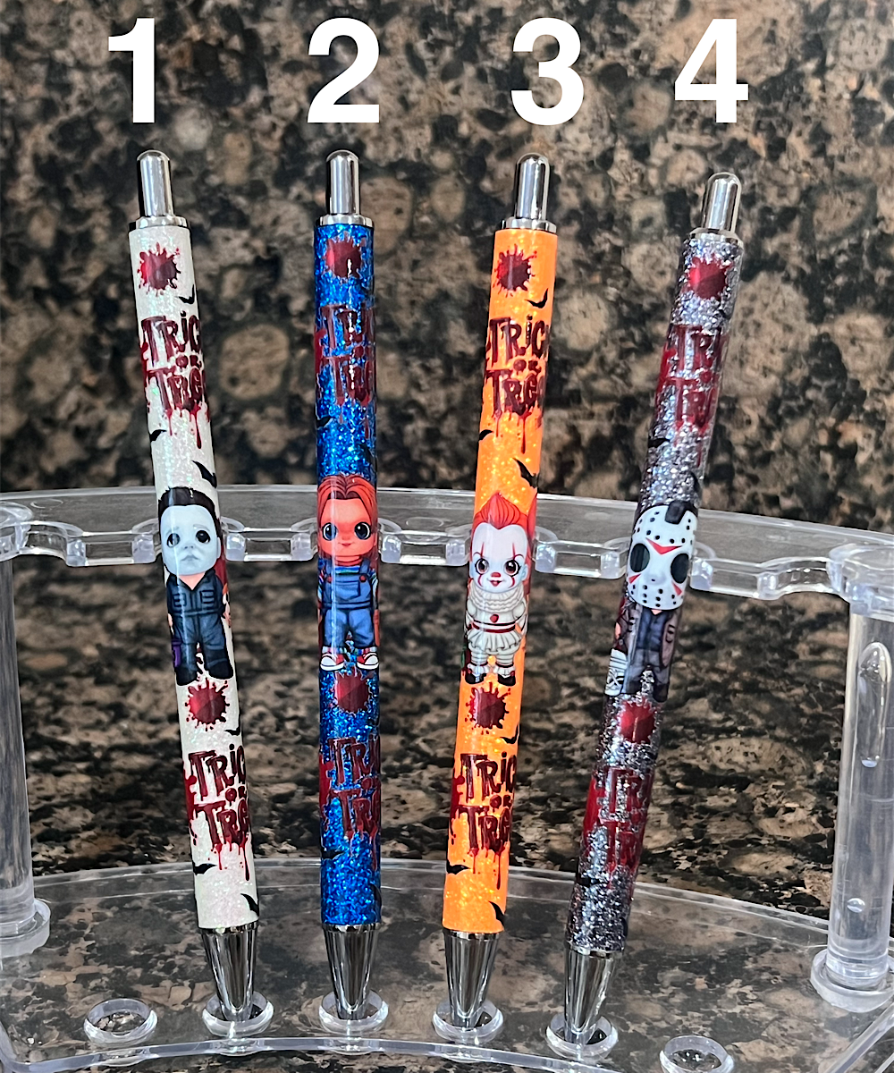 UV DTF Spooky Horror Trick or Treat Pens