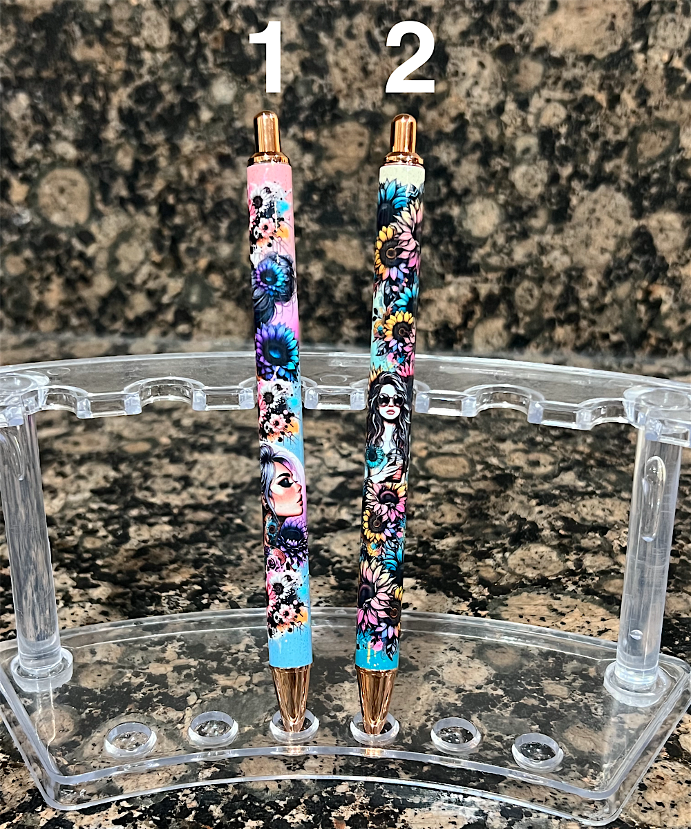 UV DTF Flower Girls Pens