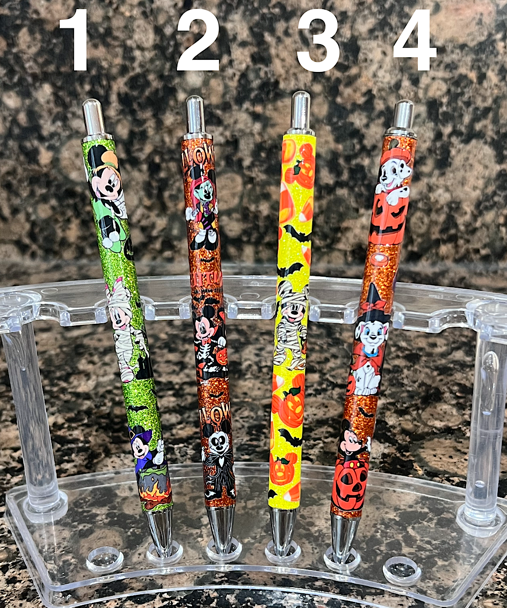 UV DTF Mouse & Friends Halloween Pens