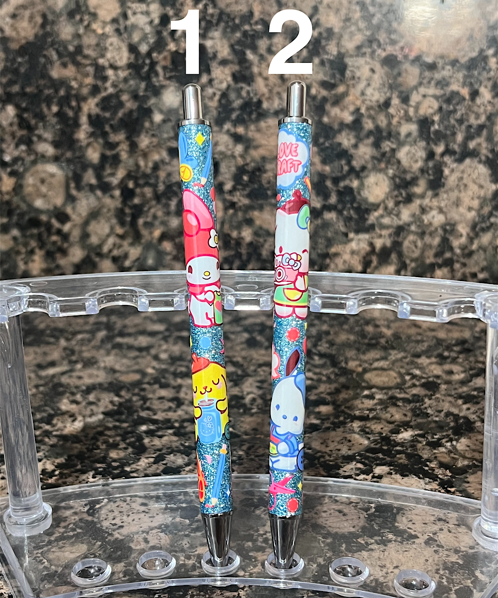 UV DTF White Cat & Friends Pens