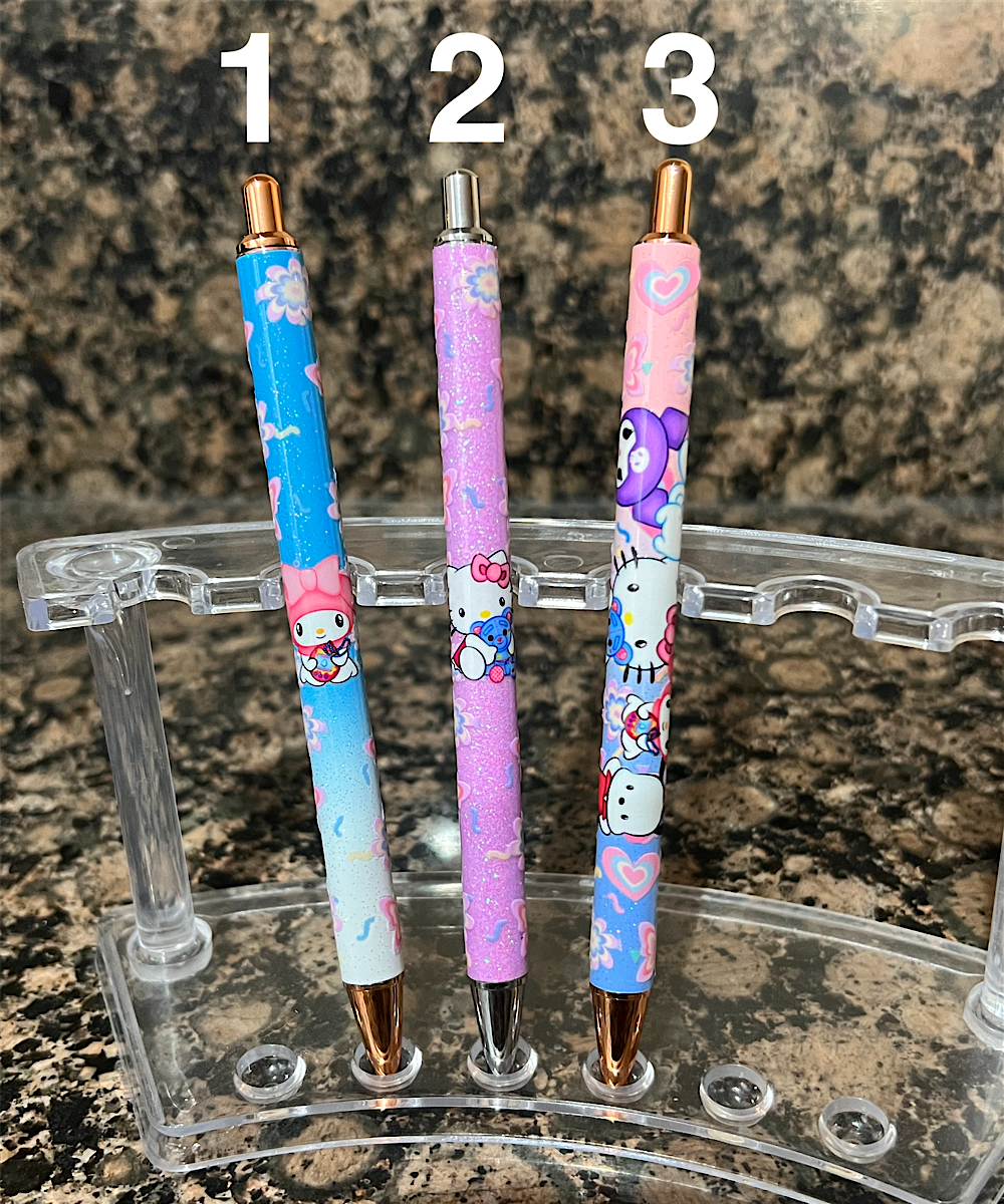UV DTF White Cat & Friends Pens