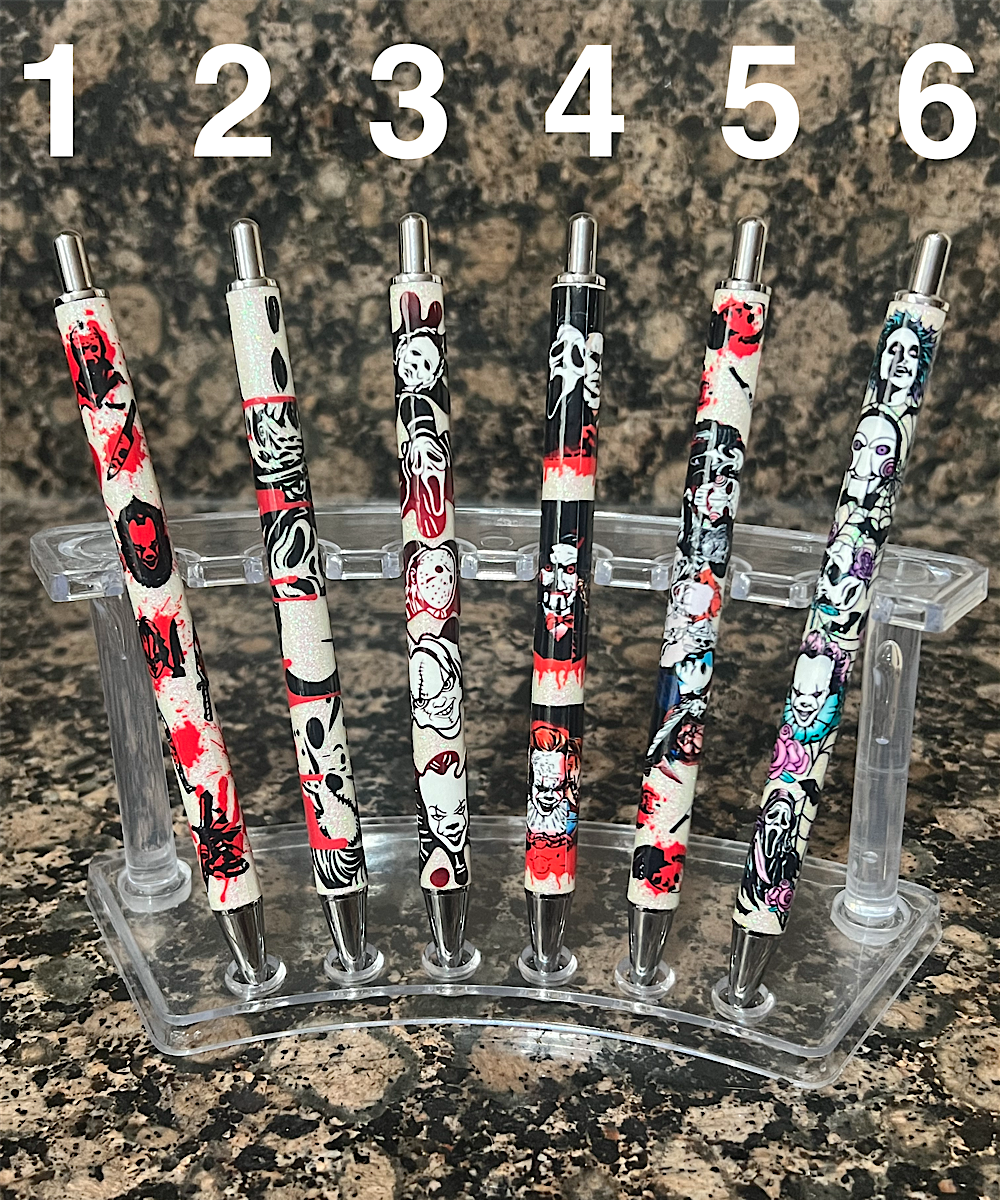 UV DTF Spooky Horror Pens