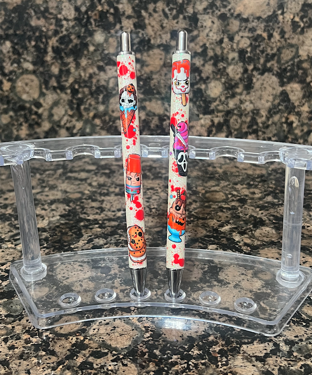 UV DTF Spooky Horror Ice Cream Pen