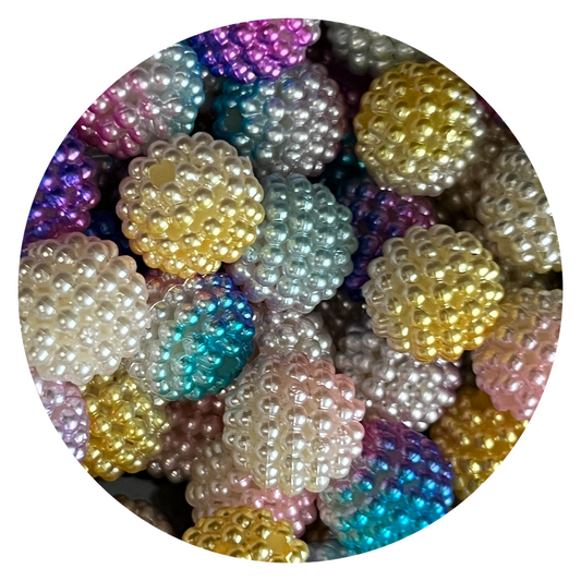 Ombré Bumpy Beads 15mm